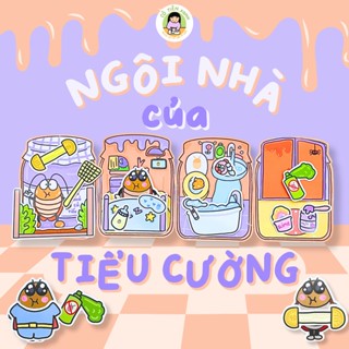 [Chính hãng] Bộ Tranh Nuôi Tiểu Cường Đồ Chơi Giấy Tương Tác Cô Tiên Xanh