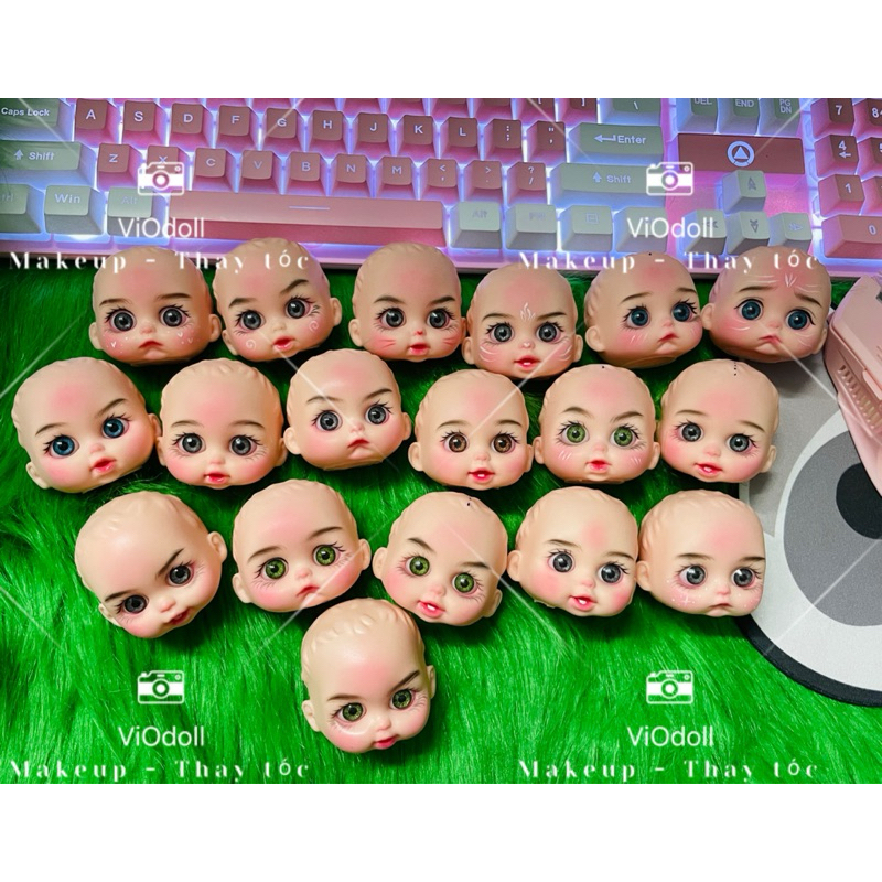 Búp bê 5in nhựa, búp bê ( doll ) chỉ makeup