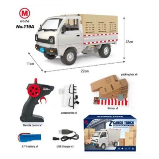 Xe tải Suzuki thùng mở điều khiển từ xa pin sạc