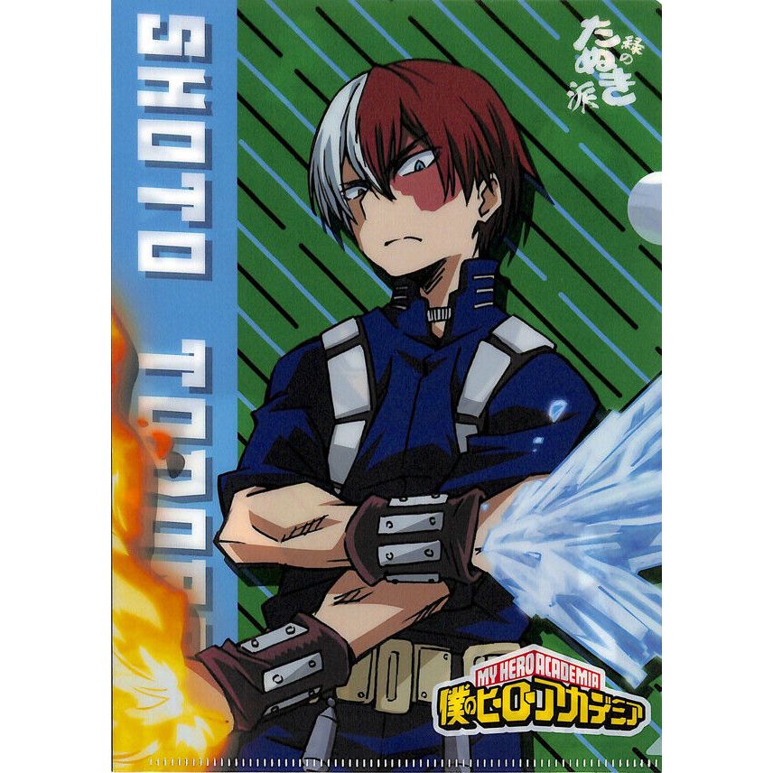 Kẹp tài liệu A5 - My hero academia - Shoto & Tenya