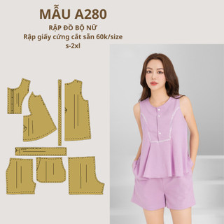 RẬP GIẤY CỨNG CẮT SẴN ĐỒ BỘ A280