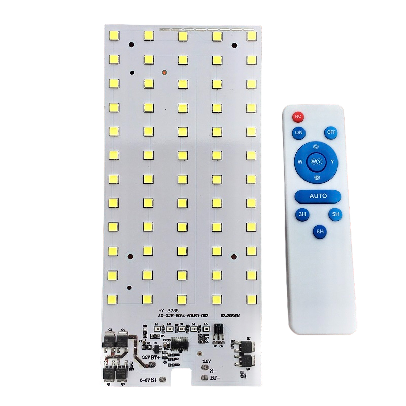 Led đèn đường năng lượng mặt trời sử dụng 60 led  5054 3,2V