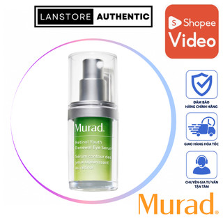 Serum Mờ Nếp Nhăn, Quầng Thâm Mắt Murad Retinol Youth Renewal Eye 5ml - 15ml Date xa