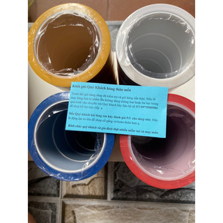 Băng dính dán nền 5cmx18 đủ các màu