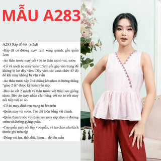 RẬP GIẤY A0 ĐỒ BỘ NỮ A283 (KHÔNG PHẢI BÁN QUẦN ÁO)