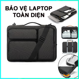 Túi đựng laptop bảo vệ Toàn Diện 360 độ, Túi chống sốc laptop macbook chống nước đeo chéo, Phù hợp đựng laptop 13-16 in