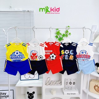 Bộ 3 Lỗ Cho  Bé 9-28KG , Bộ Sát Nách Thể Thao Cho Bé Trai  Chất Thun Lạnh Cao Cấp  Mềm Mịn Mát