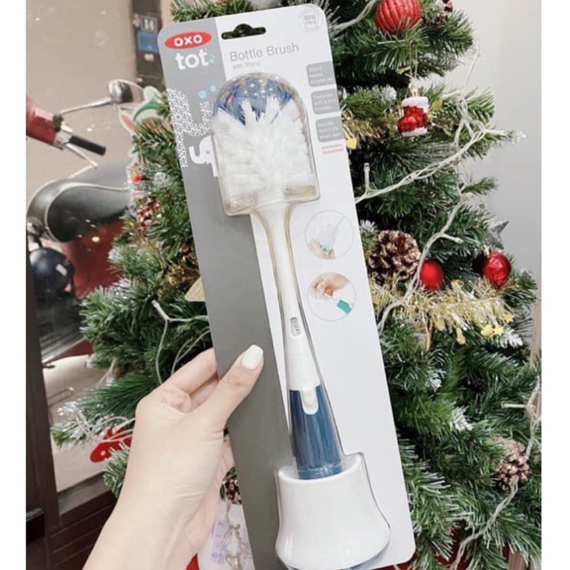 Cọ rửa bình sữa, núm ti OXO TOT Bottle Brush