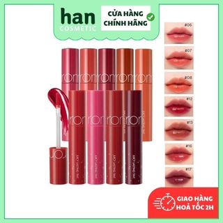 Son Tint Bóng Romand Juicy Lasting Tint hiệu ứng căng mọng tự nhiên cho đôi môi - hancosmetic.shop