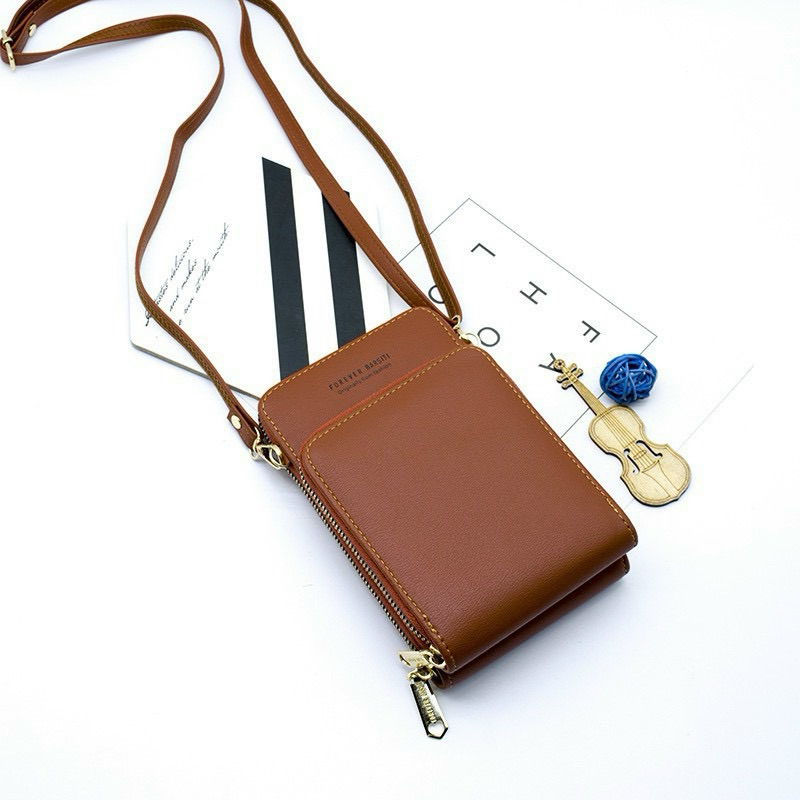 Túi xách forever đeo chéo đựng điện thoại Da Pu Mềm thời trang