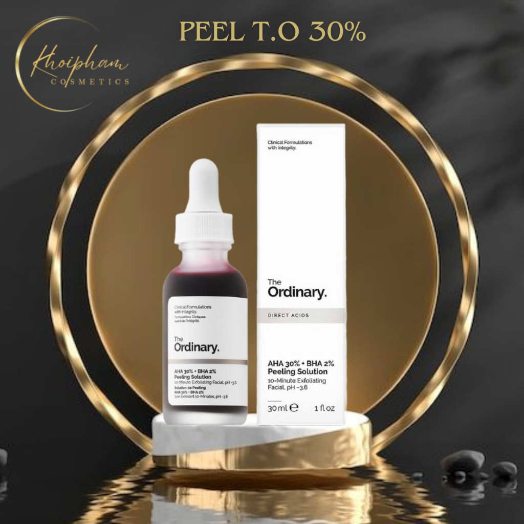 Tinh Chất Peel da The Ordinary AHA 30%+BHA 2% 30ml