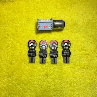 Combo hậu nháy audi kèm xi nhan lắp sirius, wave, exciter, vision, satria