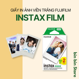 FILM INSTAX MINI Date cao Giấy in ảnh Viền trắng cho Máy ảnh chụp lấy liền Fujifilm Instax Mini 12/EVO/11