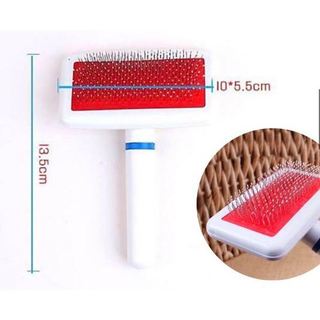 Lược Chải Lông Mèo Giúp Gỡ Rối Lông Tông Màu Trắng Đỏ Giá Rẻ