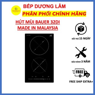 Bếp từ domino bauer be 32di nhập khẩu malaysia công nghệ inverter