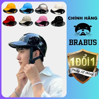 [HOT TREND] Mũ bảo hiểm lưỡi trai Brabus chính hãng, Mũ thời trang Brabus, Chính Hãng 1 Đổi 1 trong 1 năm