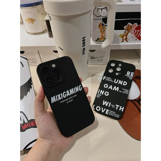 [ ẢNH THẬT ] Ốp dẻo TPU đen Mixigaming, Refundgaming