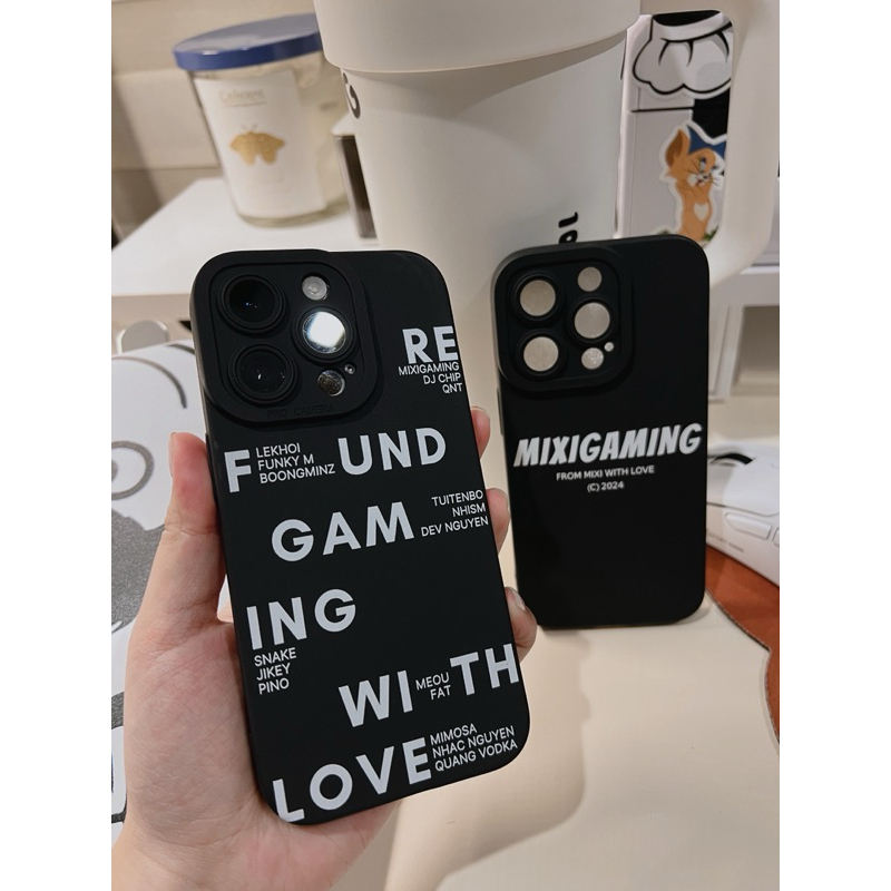 [ ẢNH THẬT ] Ốp dẻo TPU đen Mixigaming, Refundgaming