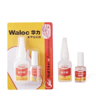 Keo waloc, keo bê tông gắn móng đính đá làm nail
