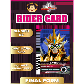 Thẻ bài Kamen Rider Decade Kamen rider Final Form đọc được
