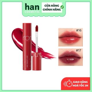 Son Bóng Romand Juicy Lasting Tint 16 Corni Soda, Romand 17 Plum Coke - hancosmetic.shop