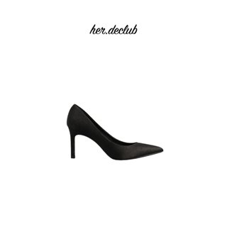 Giày cao gót Her.declub CLARA SATIN PUMPS