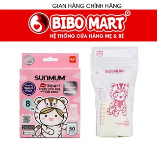 Túi trữ sữa Sunmum 100ml hộp 30 chiếc