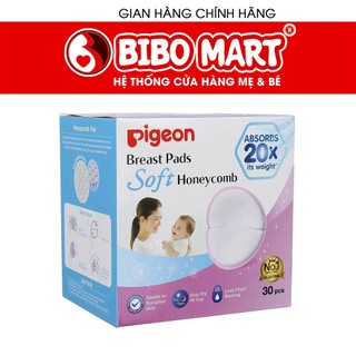Miếng Lót Thấm Sữa Pigeon 3D Thế Hệ Mới Hộp 30 Miếng {CHÍNH HÃNG PIGEON}