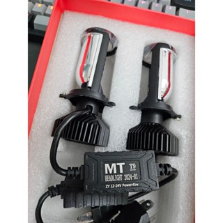 Đèn Pha LED Bi Cầu Mini H4 T9/AES Công Xuất 37w Lắp Ô tô, Xe Máy