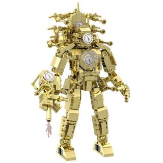 446 Chiếc Titan Golden Clockman đồng hồ Le go Skibidi Titan Vàng Clockman Khối Xây Dựng đồ chơi lắp ráp