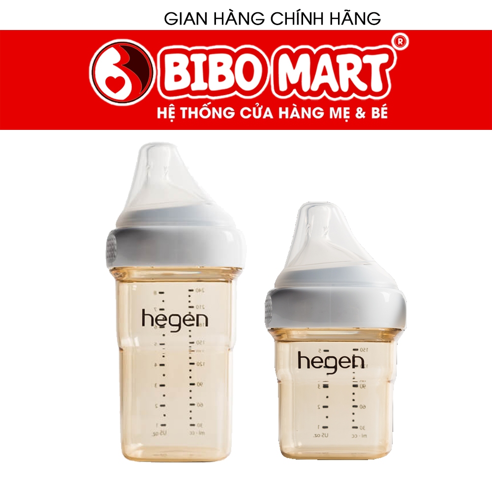 [CHÍNH HÃNG] Bình sữa Hegen PPSU 60ml/150ml /240ml/330ml .FULL BOX