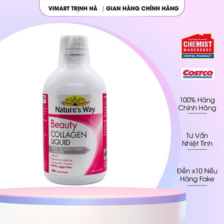 COLLAGEN NATURE’S WAY BEAUTY COLLAGEN LIQUID VỚI COLLAGEN KẾT HỢP TINH CHẤT HẠT NHO VÀ VITAMIN E 500 ml 500ml