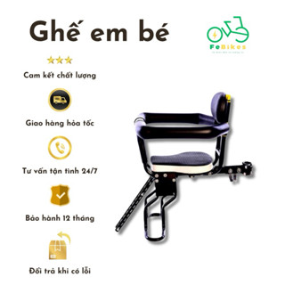 Ghế ngồi trẻ em lắp xe đạp điện đảm bảo an toàn