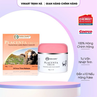 Date 7/25 Kem Dưỡng Ẩm, Dưỡng Trắng, Mờ Thâm, Ngừa Vết Nhăn Nhau Thai Cừu Golden Health Úc 100ml