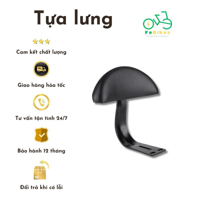 Tựa lưng ghế sau xe điện
