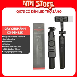 Gậy Chụp Ảnh 3 Chân Q07 100cm kèm Remote Chụp Hình từ xa Tự Sướng Selfie Tripod đa năng Giá Đỡ Livestream TECHZONE