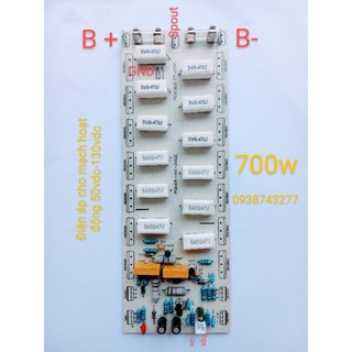 Mạch công suất 12 sò một kênh