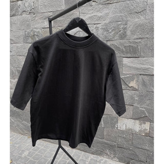 Áo phông đen form rộng - Blank T Shirt
