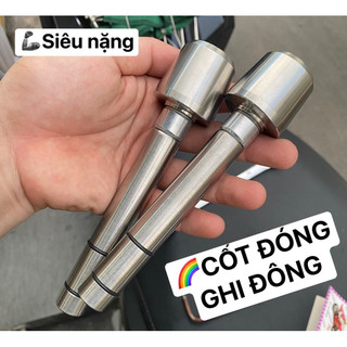 Gù Inox nặng 1KG - Gù + Cốt đóng ghi đông chống rung tay lái