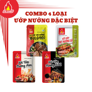 Az chef - combo gia vị thịt nướng azchef ướp ngon chuẩn vị không cần nêm nếm