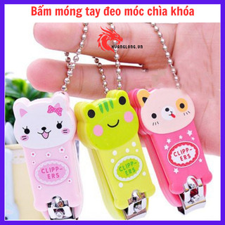 Bấm móng tay móc khóa ngộ nghĩnh - móc khóa bấm móng tay hình thú cute đeo chìa khóa, đeo khóa cặp tiện lợi