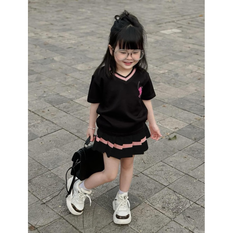 Set áo váy cho bé gái 10-20kg