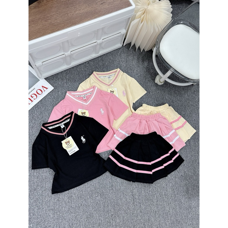 Set áo váy cho bé gái 10-20kg