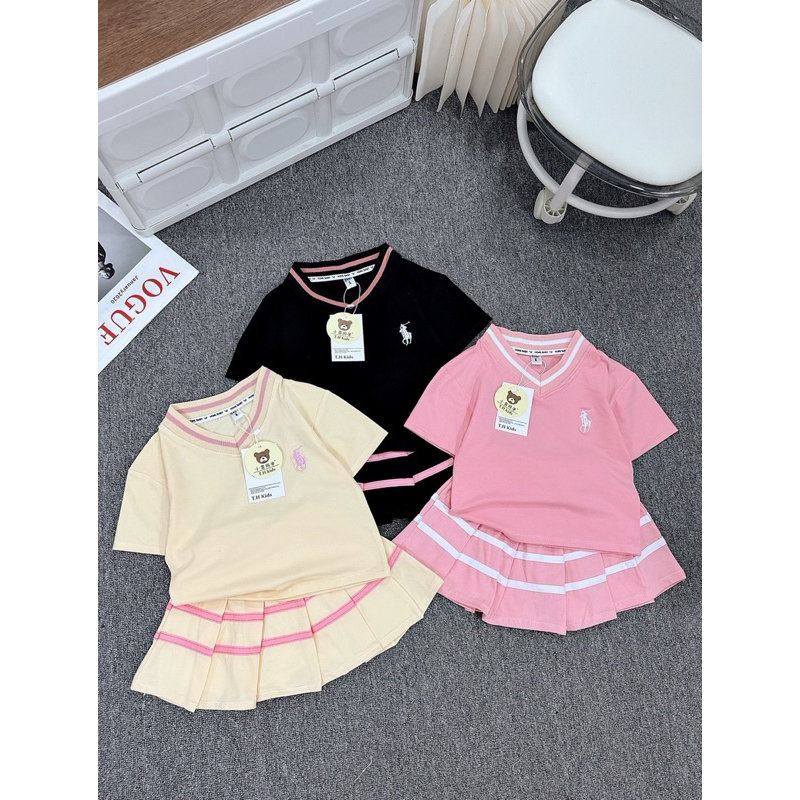 Set áo váy cho bé gái 10-20kg