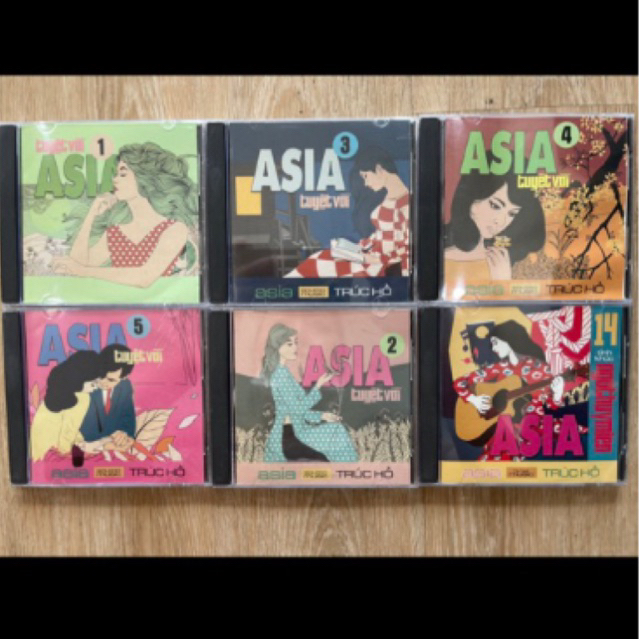 CD Asia tuyệt phẩm bolero