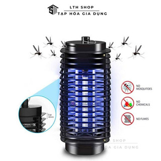 Đèn bắt muỗi thế hệ mới, Bẫy muỗi diệt côn trùng điện quang hình tháp 3D kiêm đèn ngủ, chống lóa mắt LTH Shop