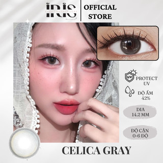 Kính áp tròng cao cấp IRIS Celica Gray Lens + Tặng kèm khay full dụng cụ | Có độ cận từ 0 - 6 độ