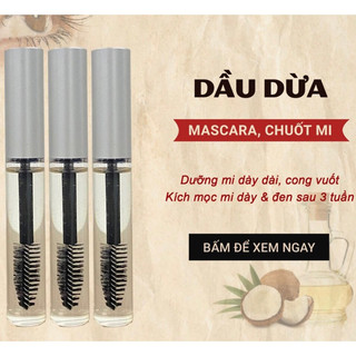 Chuốt mi mascara dầu dừa dưỡng mi nguyên chất - nhanh dài
