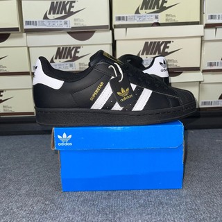 [PiPiSnkr] Giày Sneaker Superstar Sò Core Black White LikeAuth