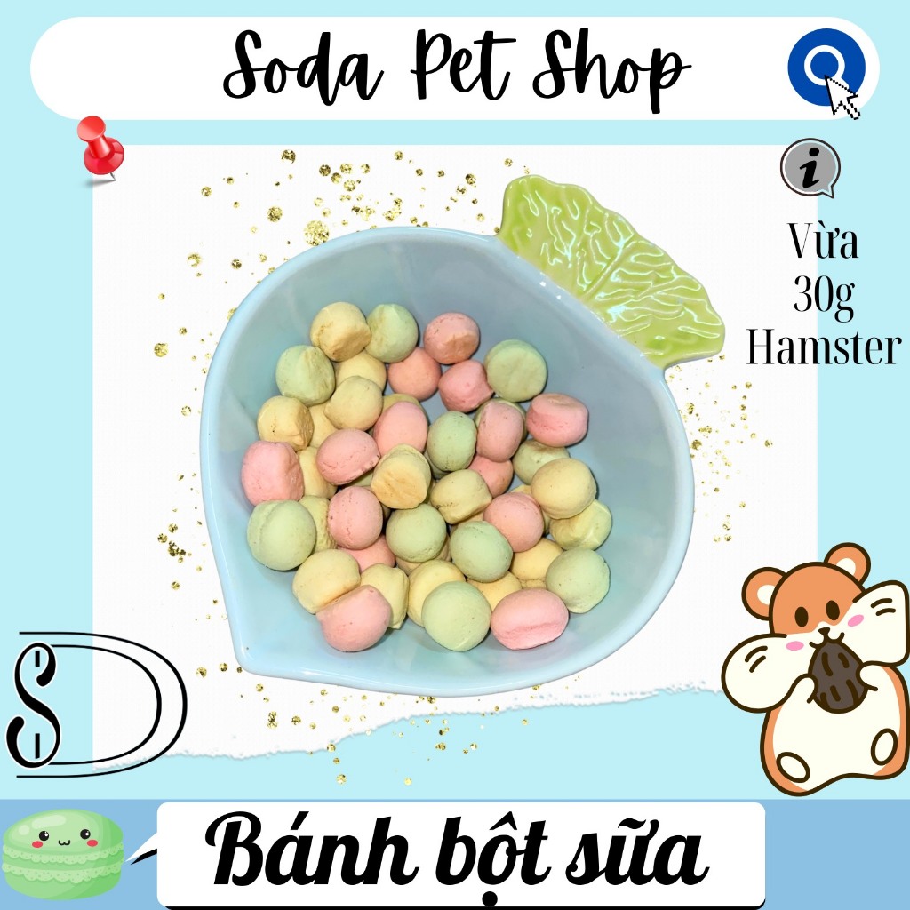 Bánh Bột Sữa Cho Hamster